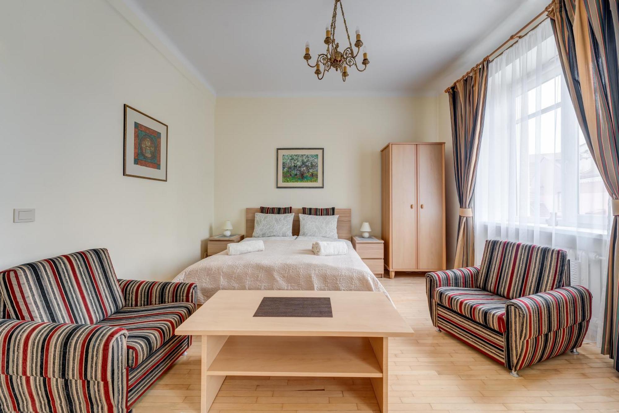 Old Town Apartment Antokolskio VNO Dış mekan fotoğraf