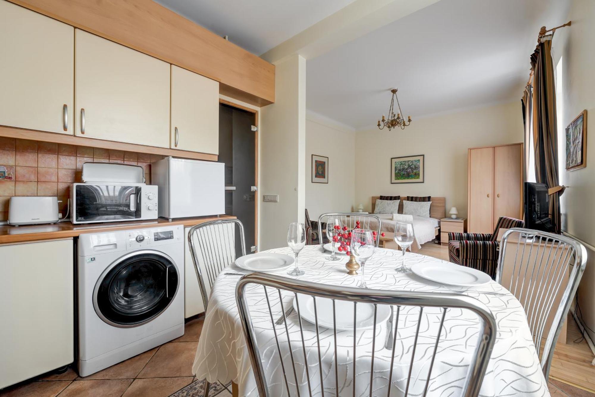 Old Town Apartment Antokolskio VNO Dış mekan fotoğraf