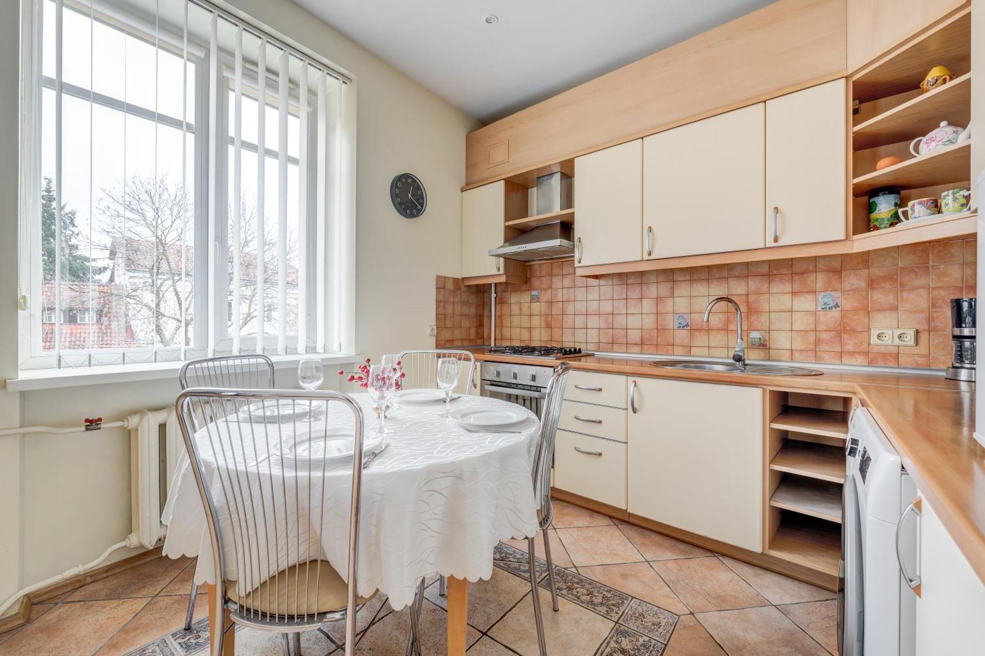 Old Town Apartment Antokolskio VNO Dış mekan fotoğraf