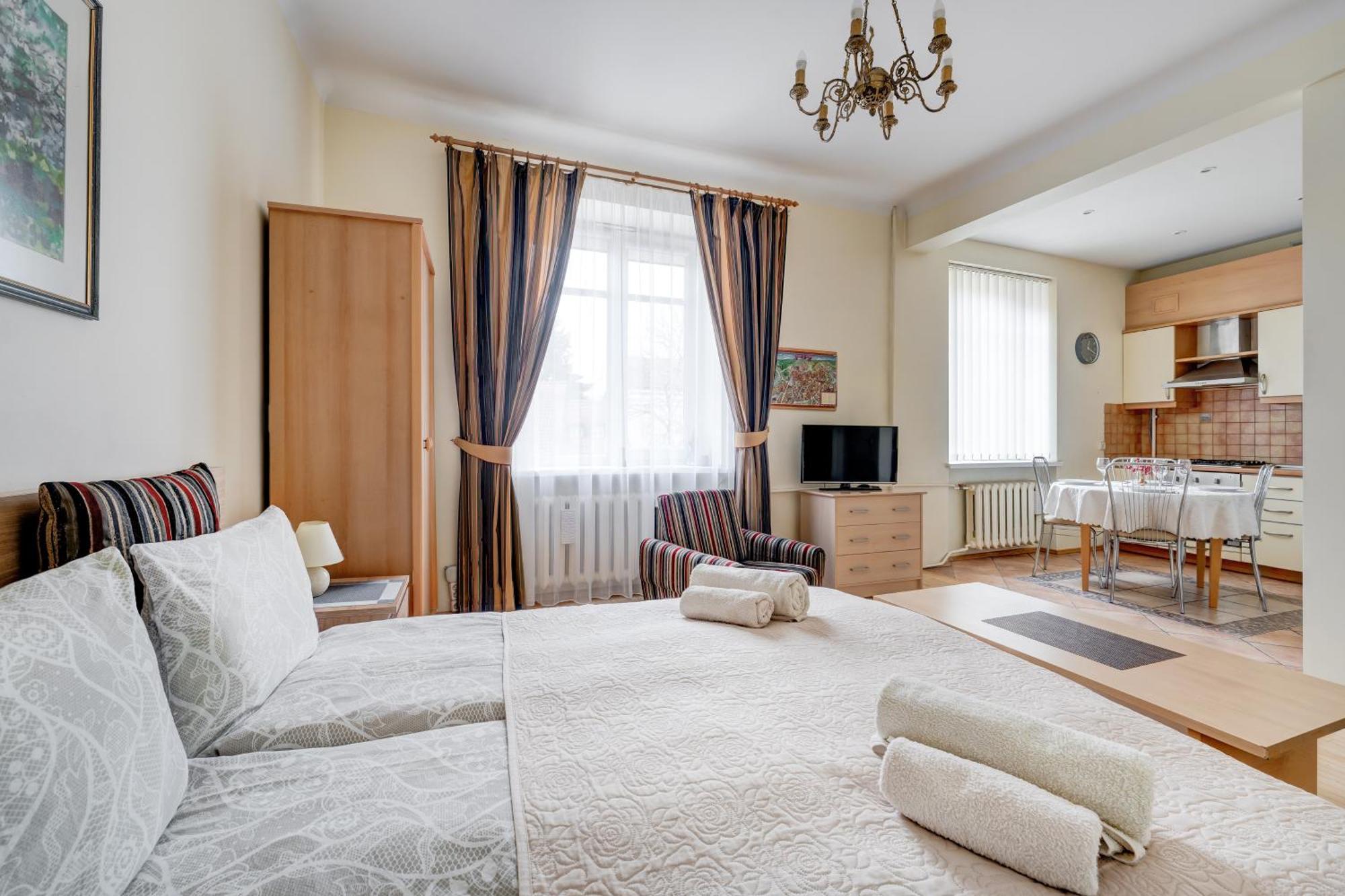 Old Town Apartment Antokolskio VNO Dış mekan fotoğraf